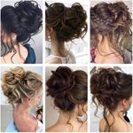 product_image_name-Fashion-Extensions de cheveux en faux chignon pour femmes, bande élastique, bande de cheveux en désordre-7