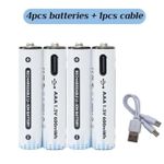 Gn Piles rechargeables moderne 4 piles 