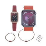product_image_name-Generic-Montre Connectée Watch E07 - Pack Élégance 2-En-1 Montre Connectée + Montre Quartz + Bijoux-1