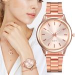 product_image_name-Fashion-Montre A Quartz Pour Femme - 20-Or-3
