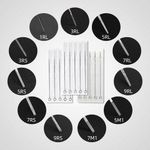 product_image_name-Generic-Pack of 1 00 Disposable Tattoo N eedles and Syringes-4