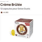 Dolce Vita Crème Brûlée - 12 capsules pour Dolce Gusto