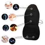 Generic Siège De Massage Auto et Maison avec 5 Modes Vibrations, Coussin de Massage Complet avec Chauffage - image 2