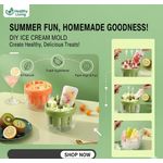 product_image_name-Generic-Moule à Glace DIY Réutilisable & Sans BPA - Fabrication Maison de Sorbets, Jus et Yaourts Glacés - Facile à Démouler - Pour Enfants & Alimentation Saine-1