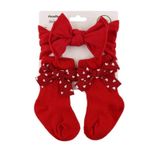 ACCESSOIRES BÉBÉ – BARETTE+CHAUSSETTE