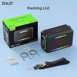 Zealot S95 – Enceinte Bluetooth Portable avec LED multicolores et sangle - image 2