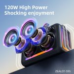 Zealot S95 – Enceinte Bluetooth Portable avec LED multicolores et sangle - image 4