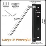 product_image_name-Generic-   Ferme-porte automatique en acier inoxydable 1 pièce avec vis et clé-5