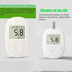 product_image_name-Generic-Appareil GlycéMie, Glucometre Pour GlycéMie Minimalement Invasif, Lecteur GlycéMie Portable, Mesure Rapide De 5-8 Secondes, Convient Pour Un Usage Domestique Et ExtéRieur-2