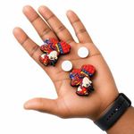 Generic Casque Bluetooth À Volume limité Avec Support Carte SD Pour Enfants  - rouge - image 3