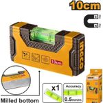 Ingco niveau maçon aimante 10cm hmsl05101