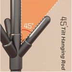 product_image_name-Generic-Mini Porte-chapeaux ( Noir) En Forme D'arbre Pour Foulards, Vêtements Et Sacs à Main-3