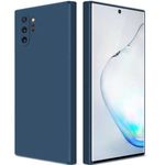Coque En Silicone Compatible Samsung Galaxy Note 10 Plus - BLEU