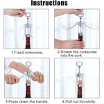 Generic Décapsuleur tire-bouchon pour vin rouge et bière - image 3