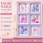 Femmes False Nails – Set de 24 Ongles Artificiels
