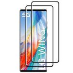 (Lots De 2) Antichocs compatible pour LG Wing -Transparent 