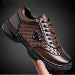 VANHUHU Chaussures Hommes Mocassins Baladeuses Marron - image 4