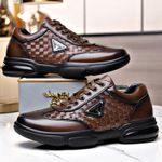 VANHUHU Chaussures Hommes Mocassins Baladeuses Marron - image 7