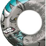 product_image_name-Generic-Bouée Gonflable Géante Rhinocéros – Ultra Résistante pour Piscine & Plage-2