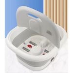 Generic Spa Masseur à Rouleaux De Bain De Pieds -Gris