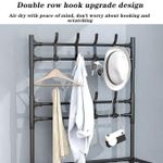 product_image_name-Generic-Spécial Porte-manteau Avec Rangement Pour Chaussures, étagère De Suspension D'entrée-4