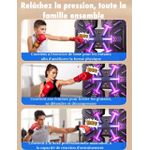 Generic Cible De Boxe multifonction , Cible Murale De Boxe électronique - Transformez vos murs en véritable salle d’entraînement interactive - image 3