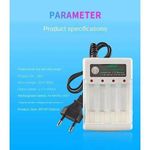 Generic 220v Ni-cd Chargeur De Batterie Rapide 4 Fentes - image 6