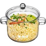 product_image_name-Generic-Agréable Marmite à Mijoter En Verre Pour Cuisinière, Casseroles Transparentes-3