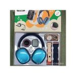 product_image_name-Generic-Box Montre Connectée: Box Connect D-P9 – Montre Série 9 + Casque Bluetooth + Boomer + 7 Bracelets + Câble 3-en-1 + Adaptateur-2