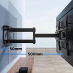 Generic Support Mural Pivotant Gauche Droite 26-55 Noir. GH - image 4