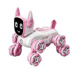 Generic Chien robot sur roulettes dansant, chantant, lumineux, avec télécommande - image 3