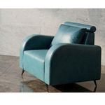 SIMO Fauteuil Salon Complet BM 4 Places en Similicuir Vert - image 3