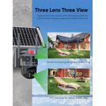 Generic Caméra de surveillance Solaire 4G CALLUS VC13-4G (carte SIM intégrées) - image 2