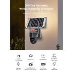 Generic Caméra de surveillance Solaire 4G CALLUS VC13-4G (carte SIM intégrées) - image 3