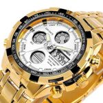 Quamer Montre De Luxe DOREE Fond BLANC - image 2