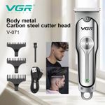 VGR Tondeuse Professionnelle – Précision Extrême – Rechargeable USB – Sans Fil - image 2