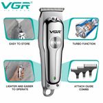 VGR Tondeuse Professionnelle – Précision Extrême – Rechargeable USB – Sans Fil - image 4