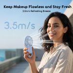 product_image_name-Oraimo-AirGo Handheld Fan Strong Wind 6H Long Battery Life with LED Light-4
