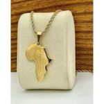 Chaîne Hommes Et Femme Médaillée De Luxe Africai RR