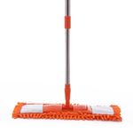 Generic Balai Serpillère Plat en Chenille avec Manche Réglable - image 5