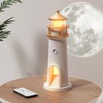 Generic Haut-parleur Bluetooth Design Phare - Lumière LED Chaude - Télécommande - image 2