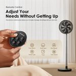 Generic SmartFoldingFan Ventilateur pliant rechargeable de type C - image 5