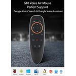 Generic Télécommande Air Mouse G10S Vocale Avec Gyroscope Pour Android TV Box - Noir - image 3