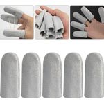 product_image_name-Generic-5pcs Protège-doigts en cuir de vachette, manchons de protection des doigts épais et anti-coupures-2