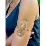 product_image_name-Generic-Bracelet de Bras Manchette Spirale Boho – Doré Éclatant-2