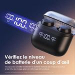 Oraimo Airburds 4 - OTW-340 - écouteurs Bluetooth 5.3 --Noir - image 2
