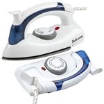 Travel Iron Fer A Repasser  Sec Pliable Mod1- Blanc - image 2