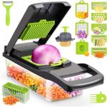 Generic Super Trancheur de Légumes - Decoupe Legumes Cube Oignon Carotte Concombre Tomates - image 2