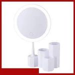 Generic  miroir de maquillage avec lumière tactile avec rangement