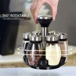 Generic Agréable Pot à épices De Cuisine, Pivotant à 360 Degrés - image 3